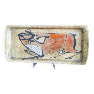 Rectangular dish Gehel Paris animal pattern