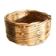 Natural basket wicker blond
