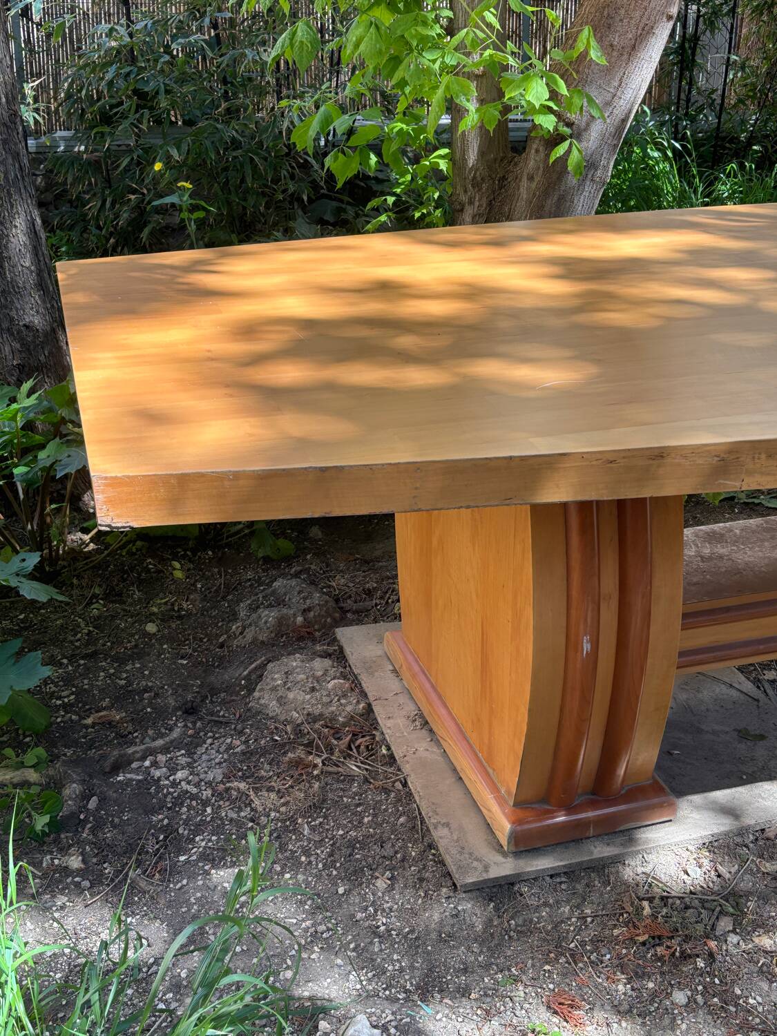Large Art Deco Style Reception Table