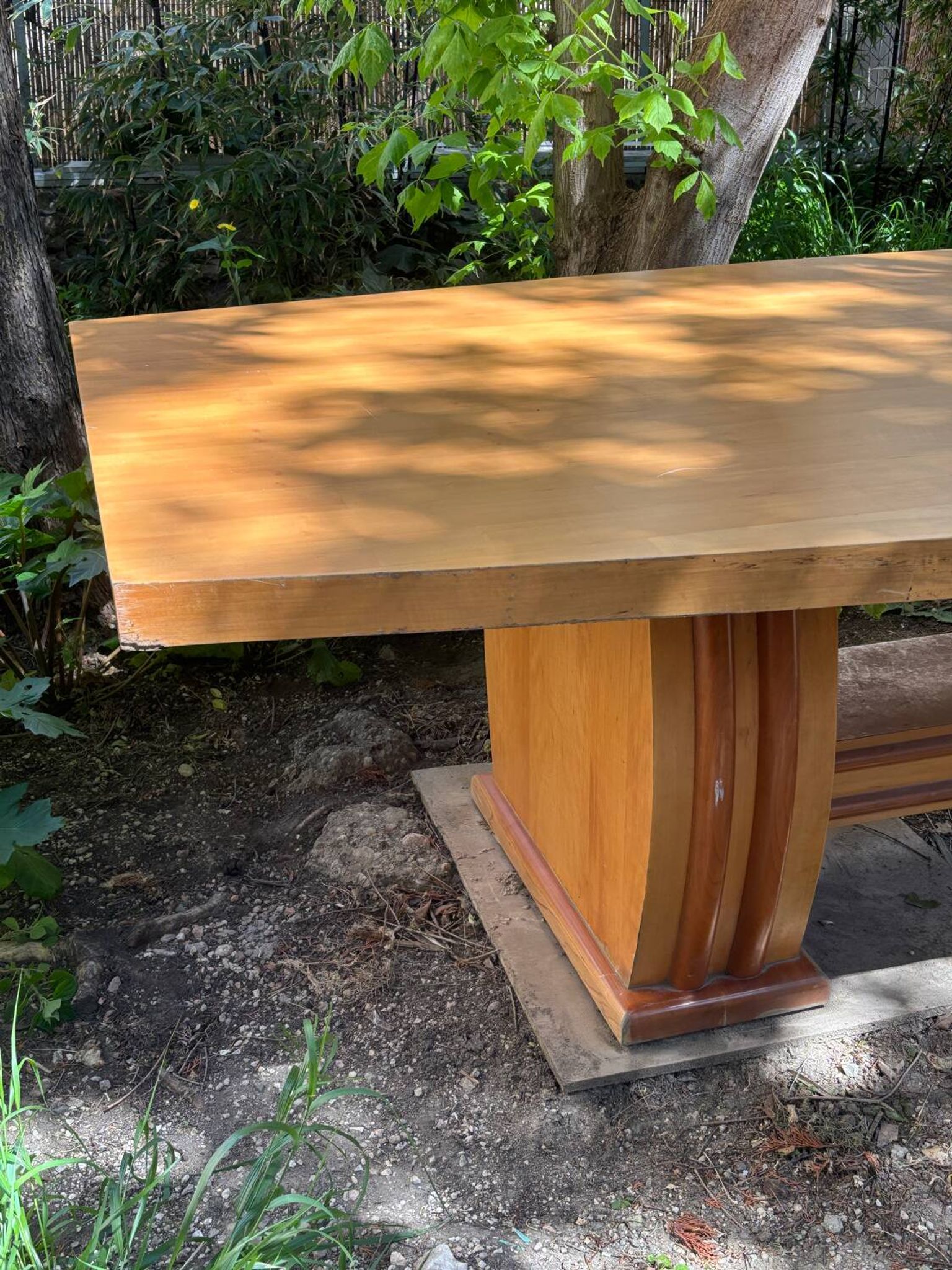 Large Art Deco Style Reception Table