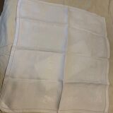 Lot de serviettes blanches en lin