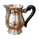 Silver-plated metal milk jug