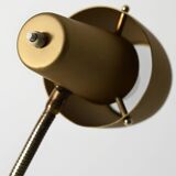 Scandinavian brass floor lamp, 1950s/60s