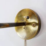 White Cream Articulating Arm Sconce in the style Giuseppe Ostuni