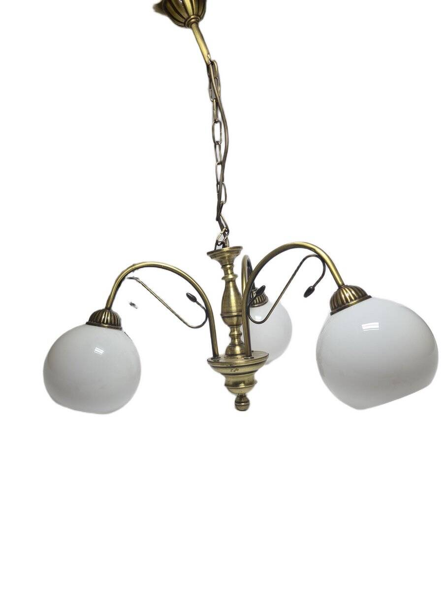 Vintage Art Nouveau chandelier, Poland, 1970s