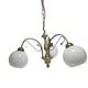 Vintage Art Nouveau chandelier, Poland, 1970s