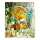 Vintage abstract painting
