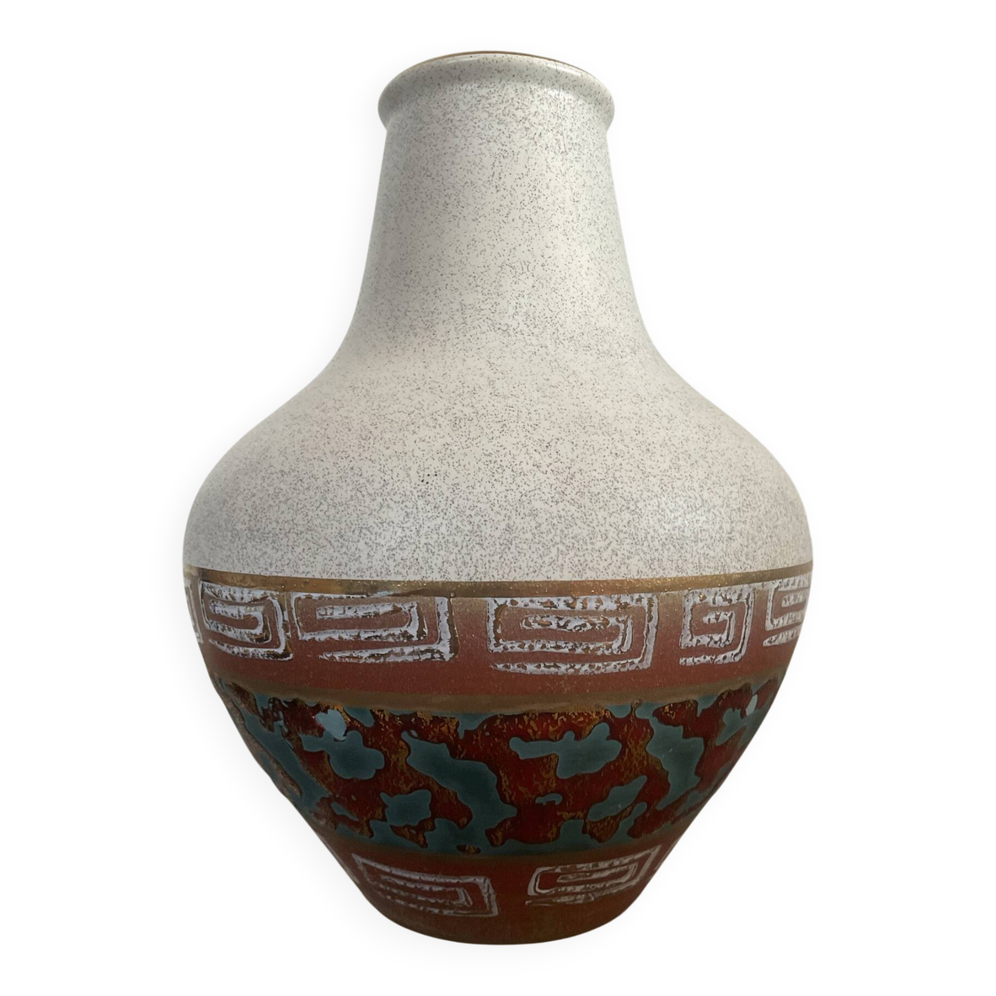 Vintage vase HÖHR ceramics Germany from the 50s-60s.