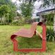 "Lagos" bench original by Artifort, designed by Nel Verschuuren, Netherlands.