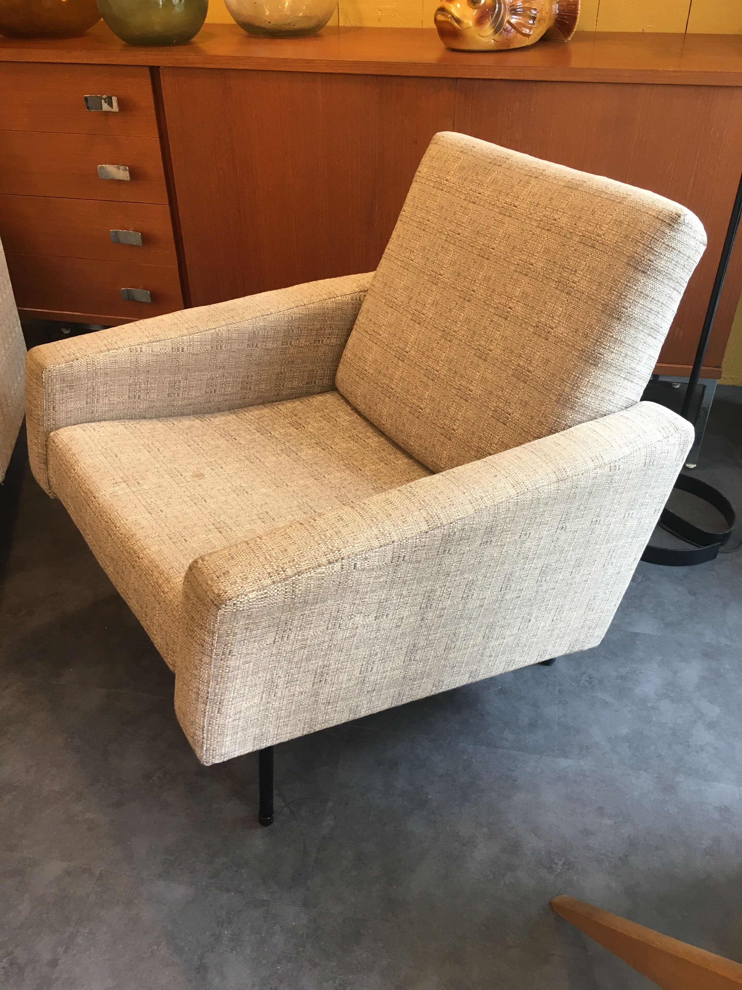Pair of G10 armchairs, Pierre Guariche, Airborne circa 1955