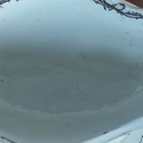 Ancien Plat Ancienne Saucière Terre De Fer HB & Cie/Art De La Table /Sépia