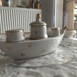 Salt shaker pepper shaker and mustard pot