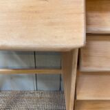 Desk of the 50s with 5 drawers