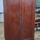 Pine wardrobe, France 19th century.