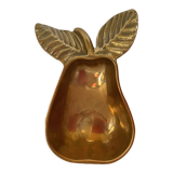 Empty pocket pear fruit brass