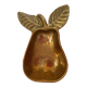 Empty pocket pear fruit brass