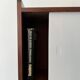 Glass-fronted bookcase by D.Rozaffy, Meuble Oscar edition, 1960s