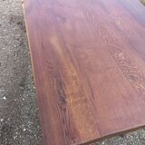 Solid oak farmhouse table