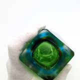 Vintage Sommerso Vase (large model) in Murano glass by Flavio Poli, Italy 1970