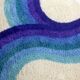 Carpet "Rainbow", Edition Desso, wool, circa 1970