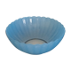 Bol en verre Huilor Dulcine bleu coupelle