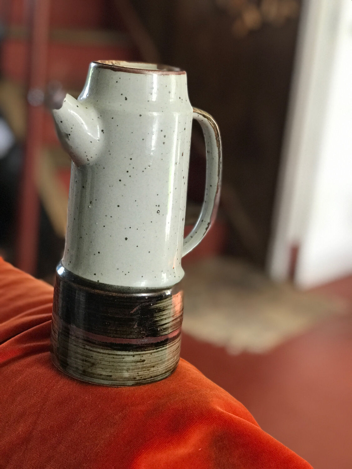 Sandstone peasant Japan pitcher