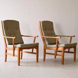 Pair of Scandinavian armchairs