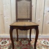 Set of 6 Louis XV style cane chairs