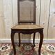 Suite de 6 chaises de style Louis XV en cannage