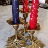 Brass candleholder