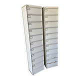 Casiers métalliques à clapets