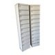 Metal lockers with flaps
