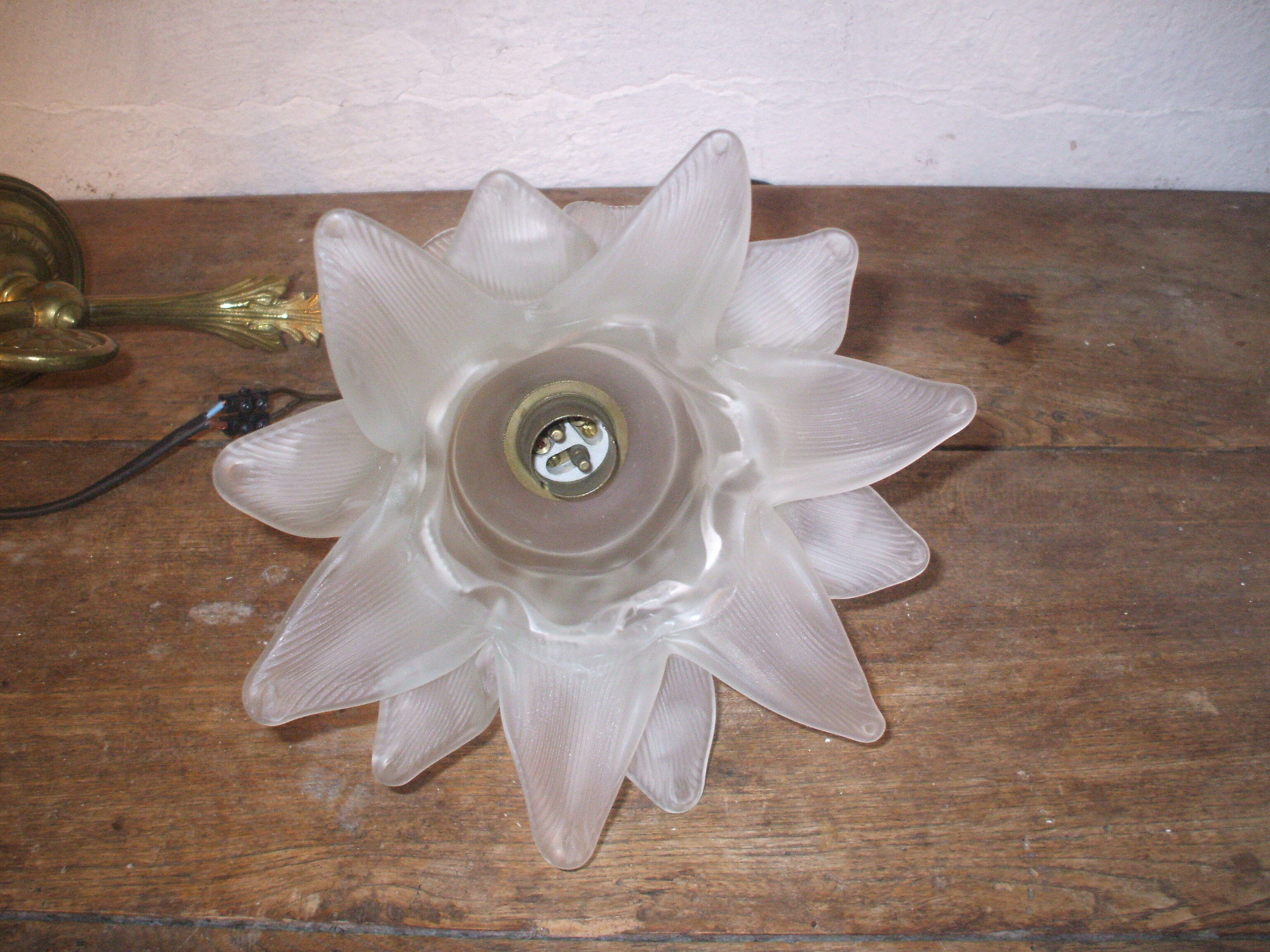 Tulip flower applique