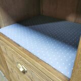 Asymmetrical art deco cabinet