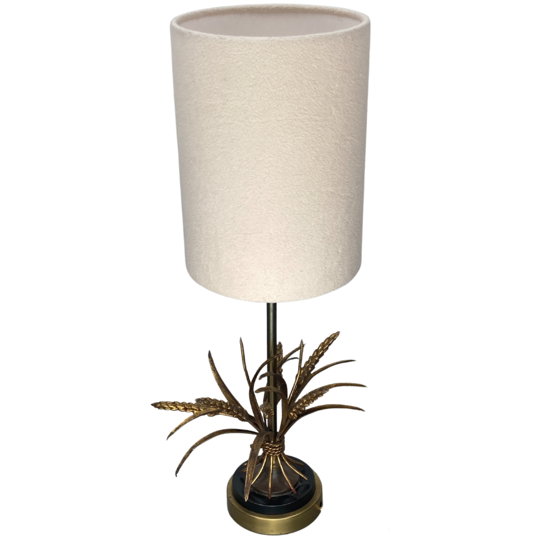 Midcentury Italian wheat sheaf table lamp, 1960s