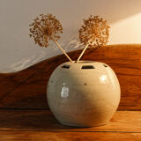 Openwork ball vase, Betzy Augeron