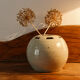 Openwork ball vase, Betzy Augeron
