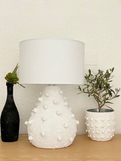 Pied de lampe relookée