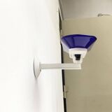 White vintage wall sconces Jill by Perry King, S. Miranda, G. Arnaldi for Arteluce, set of 2.