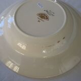 Deep plates, opaque porcelain, digoin sarreguemines, pasteur pattern