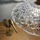 Vintage glass pendant light - tableware collection -
