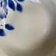 Hollow plates ceranord saint amand blue flower