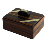 Macassar ebony art deco box