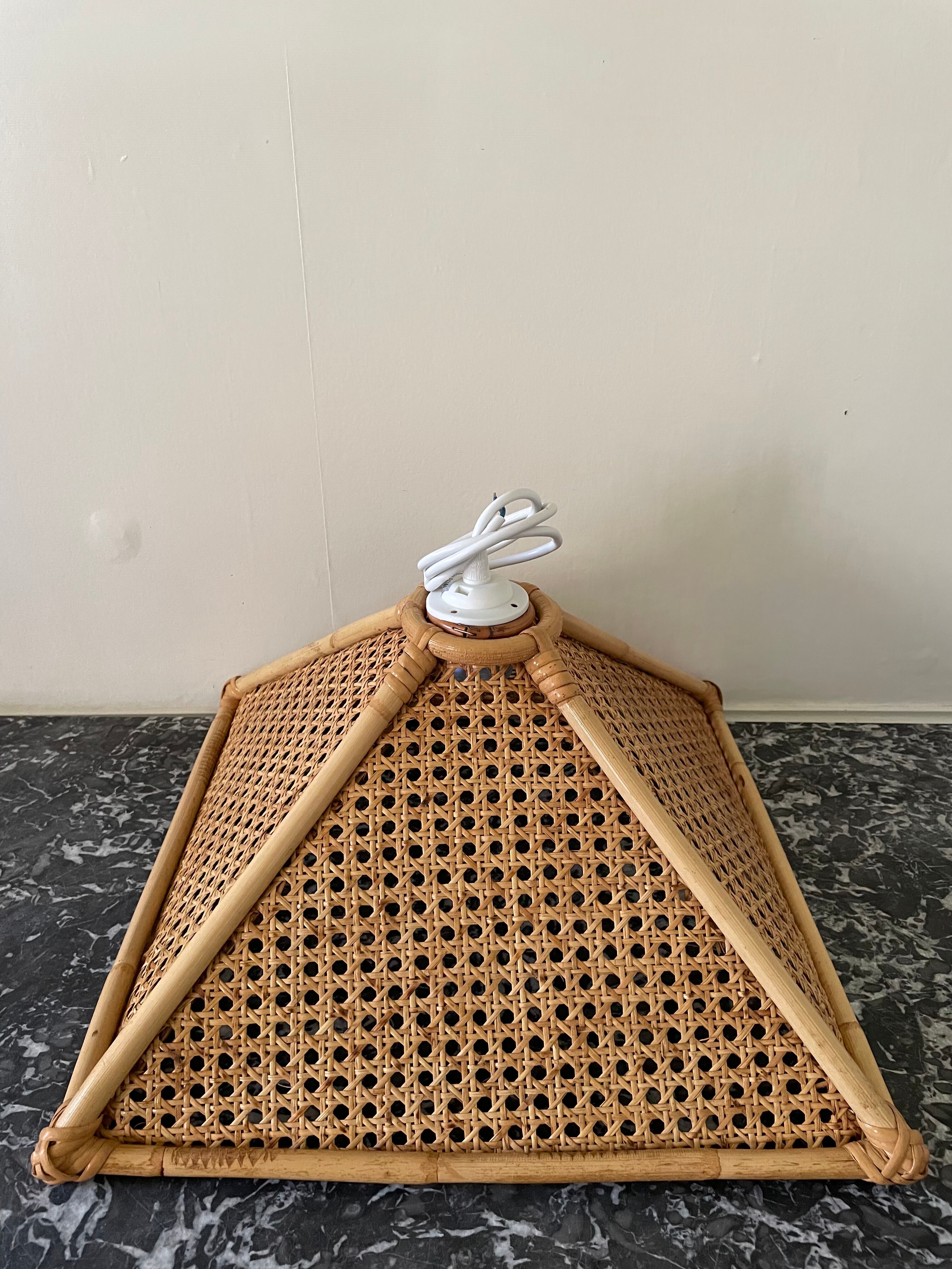 Canning and rattan suspension