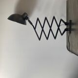 Old industrial accordion lamp
