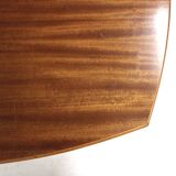 Scandinavian mahogany dining table, Sweden, 1950s