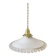 Pendant lamp, portable lamp, old opaline