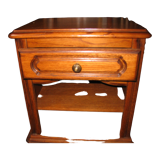 Oak bedside table