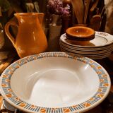 Retro earthenware dish