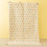Happy dots, berber rug, 159 x 235